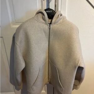 Next Beige Hooded Jacket